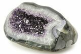 Sparkly, Dark Purple Amethyst Geode - Uruguay #275868-3